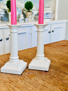 Classic Mottahedeh Candlesticks