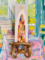 Load image into Gallery viewer, Laura Rice Collaged Cathedral
