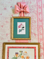 Load image into Gallery viewer, Large Vintage Waverly Harmony Chintz Willow &amp; Pearls Bow
