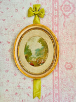 Load image into Gallery viewer, Chartreuse Single Ribbon Willow &amp; Pearls Bows
