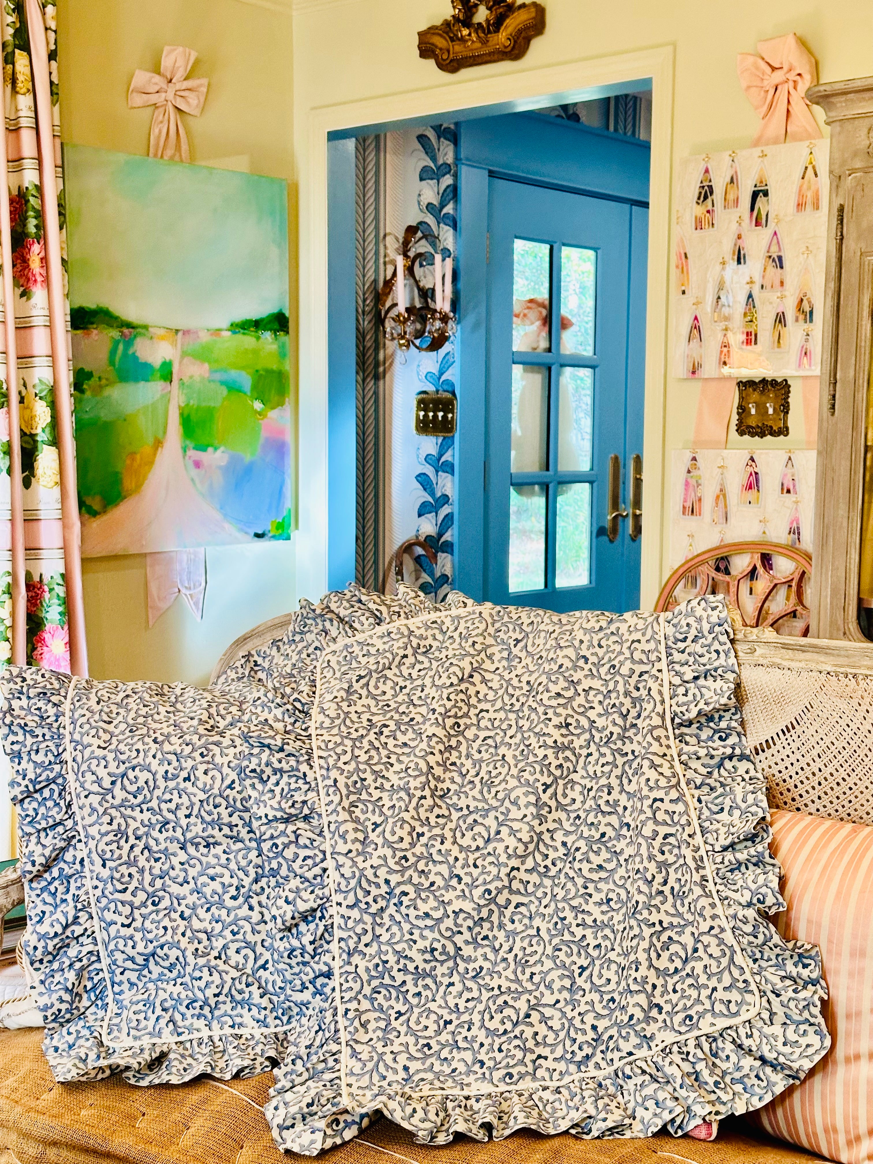 Custom Classic Waverly Savoy Shams