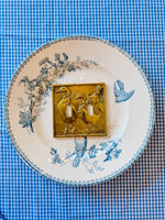 Load image into Gallery viewer, Vintage Brass Goose Switch Plate
