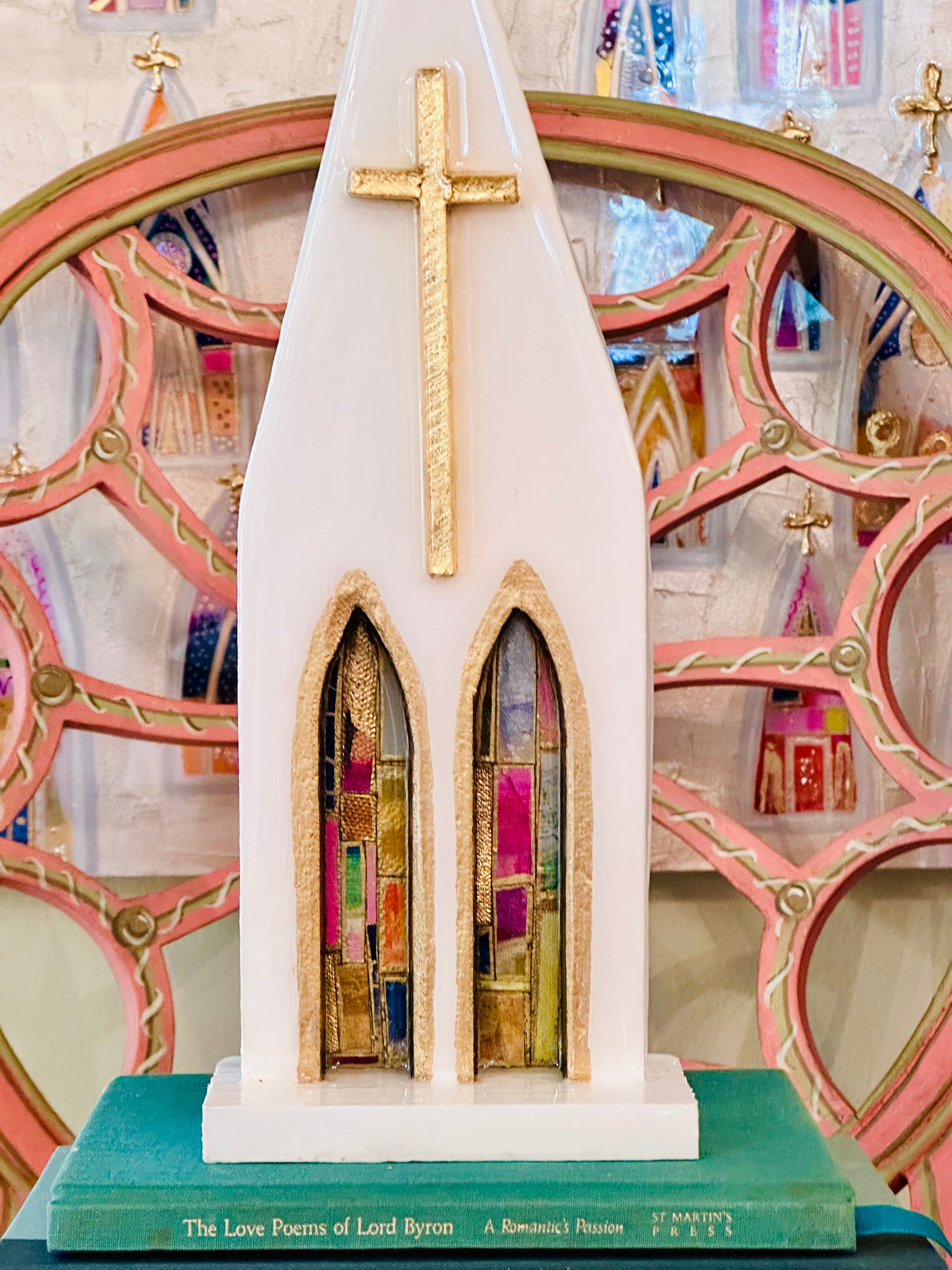 Art Fiala & Laura Rice Cathedral - 13 inches