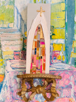 Load image into Gallery viewer, Laura Rice Collaged Cathedral
