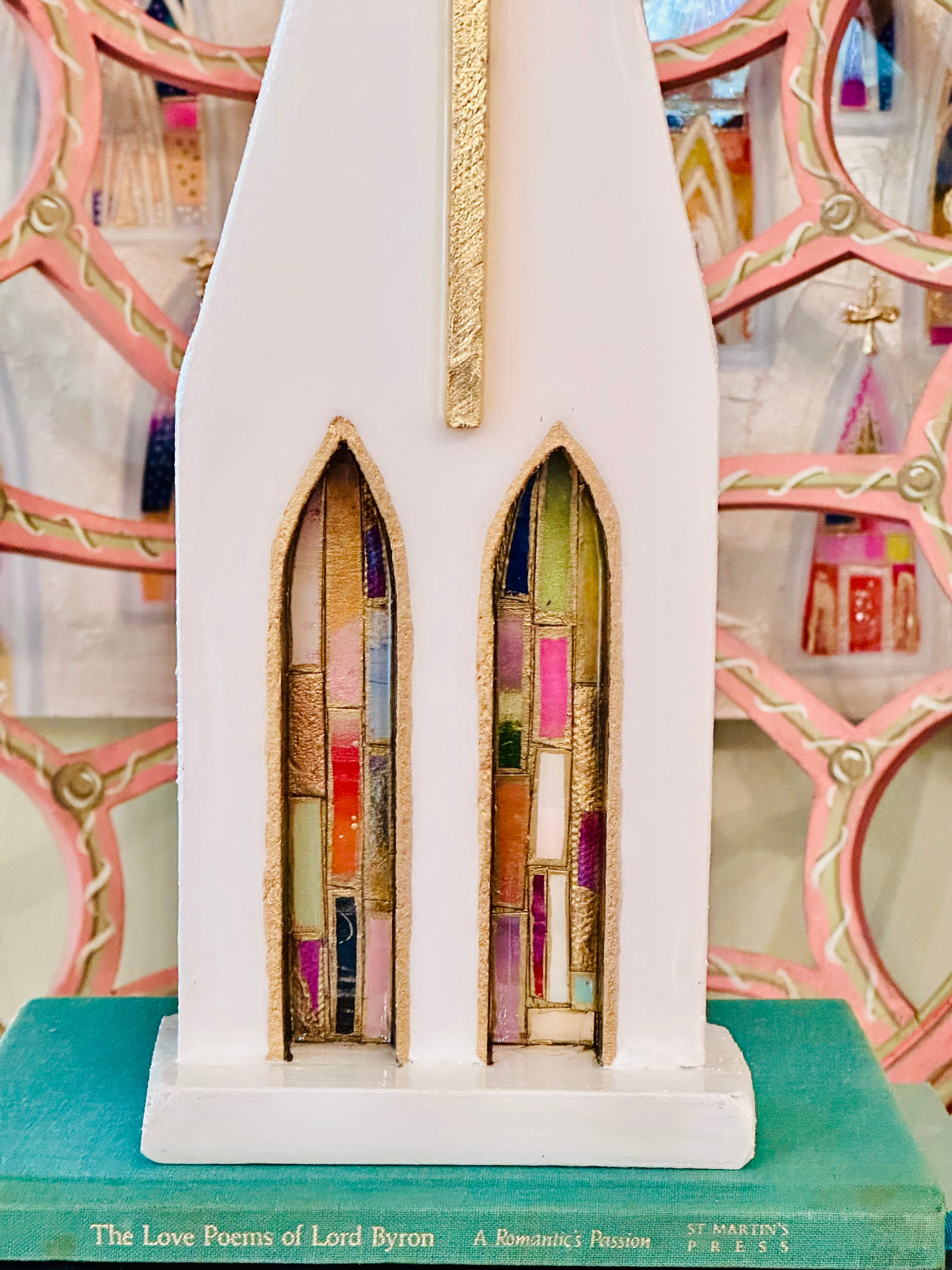 Art Fiala & Laura Rice Cathedral - 13 inches