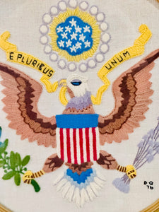 Magnificent Bicentennial Crewel