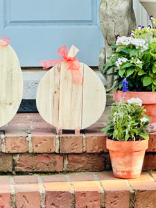 Set of 3 Handcrafted Pumpkins by Art Fiala