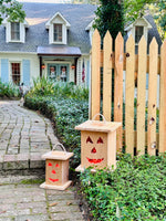 Load image into Gallery viewer, Pair of Jack-o’-lanterns Hand Crafted by Art Fiala
