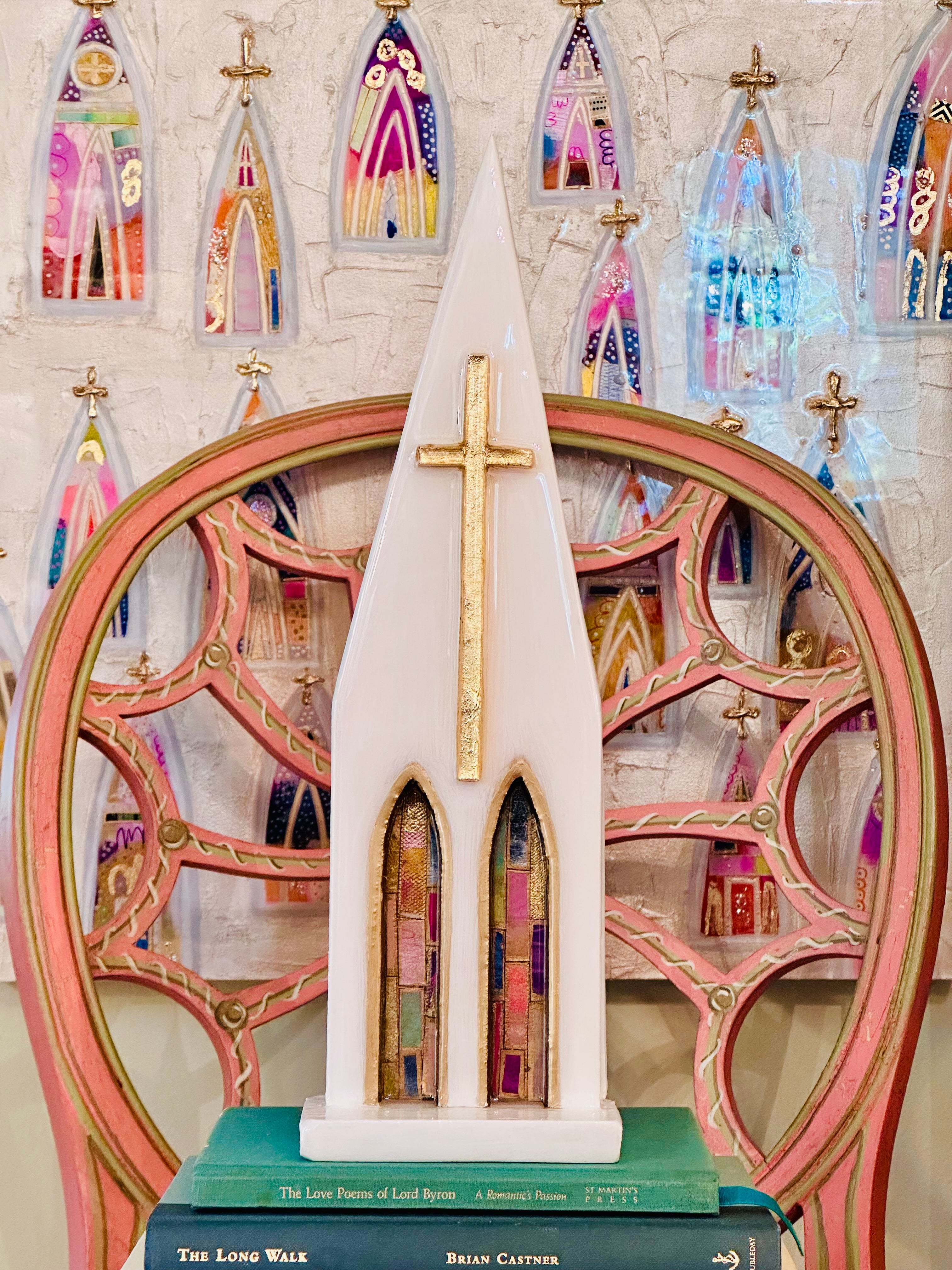 Art Fiala& Laura Rice Cathedral -15 inches