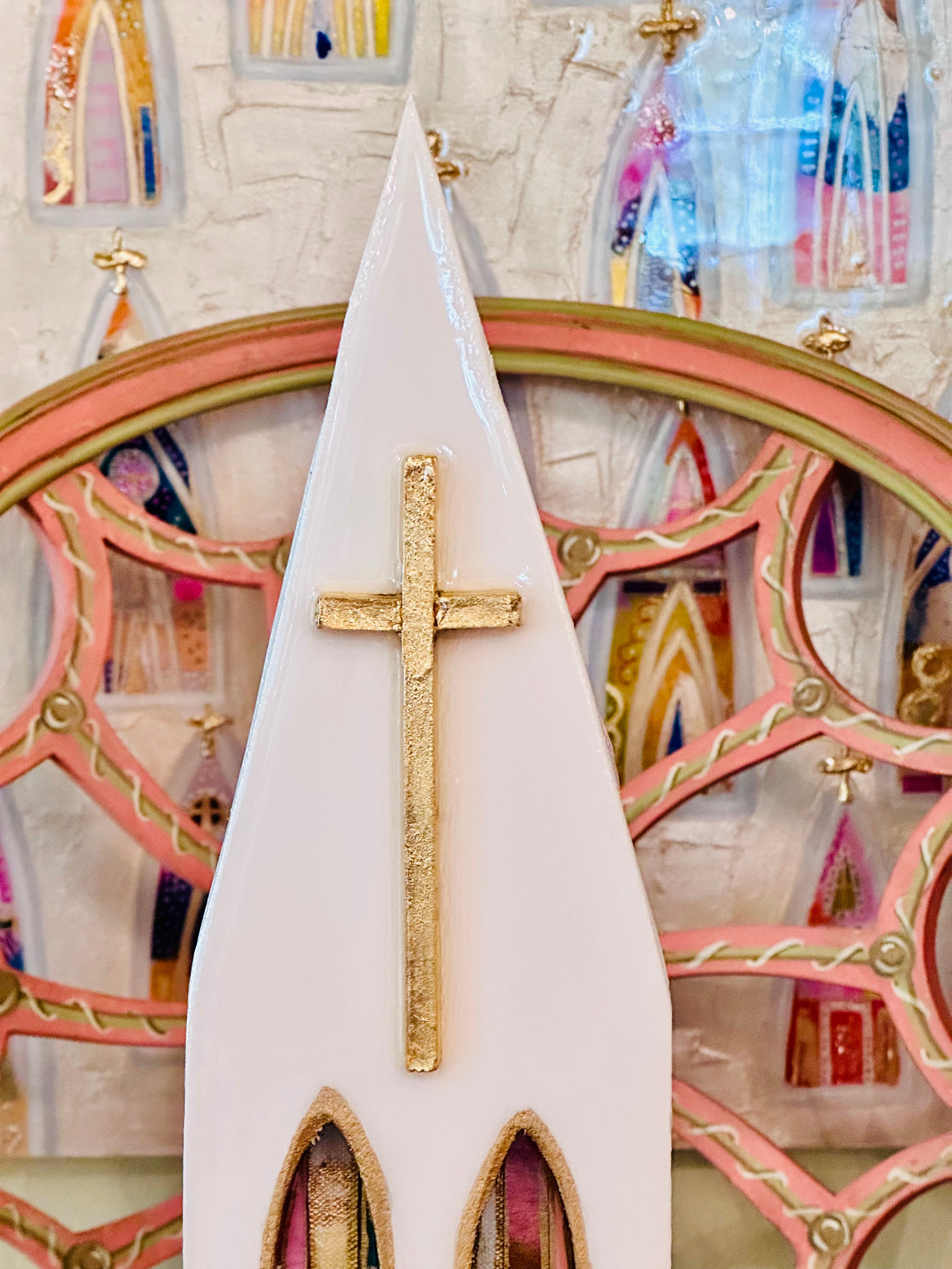 Art Fiala & Laura Rice Cathedral - 13 inches