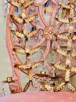 Load image into Gallery viewer, Large Gilded Italian Toleware Sconces
