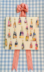 Load image into Gallery viewer, Vintage Waverly Harmony Pink Chintz Willow &amp; Pearls Bows
