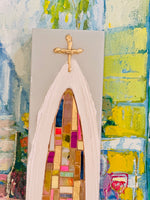 Load image into Gallery viewer, Laura Rice Collaged Cathedral
