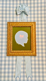 Load image into Gallery viewer, The Classic Blue Willow &amp; Pearls Bow
