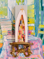 Load image into Gallery viewer, Laura Rice Collaged Cathedral
