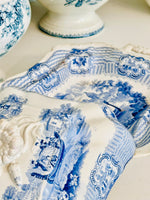Load image into Gallery viewer, Antique (1829-1861) Bologna Adam’s &amp; Son’s Transferware Covered Dish
