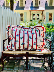 Pair of Vintage Chintz Waverly Shams