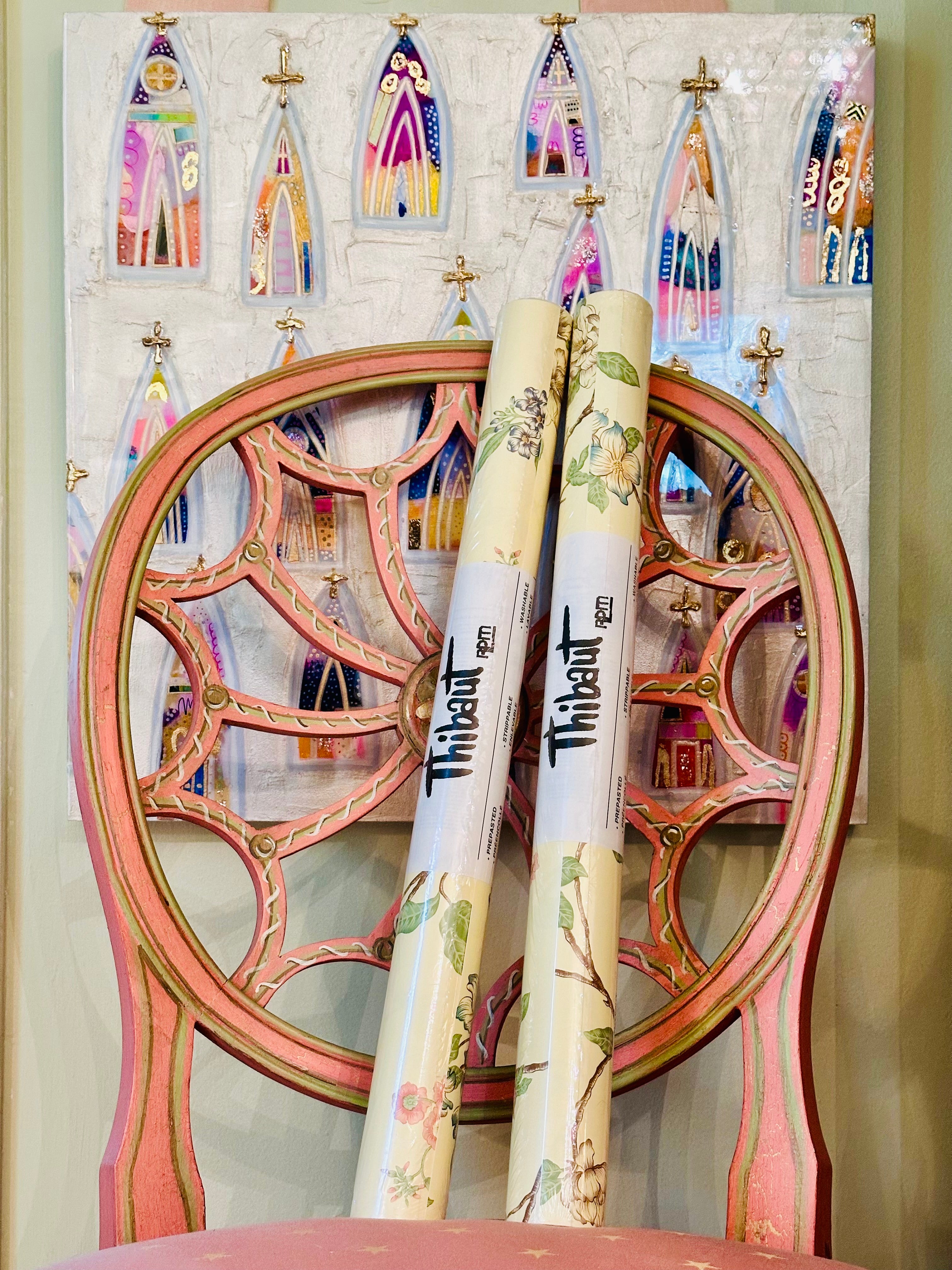 Thibaut Chinoiserie Double Rolls