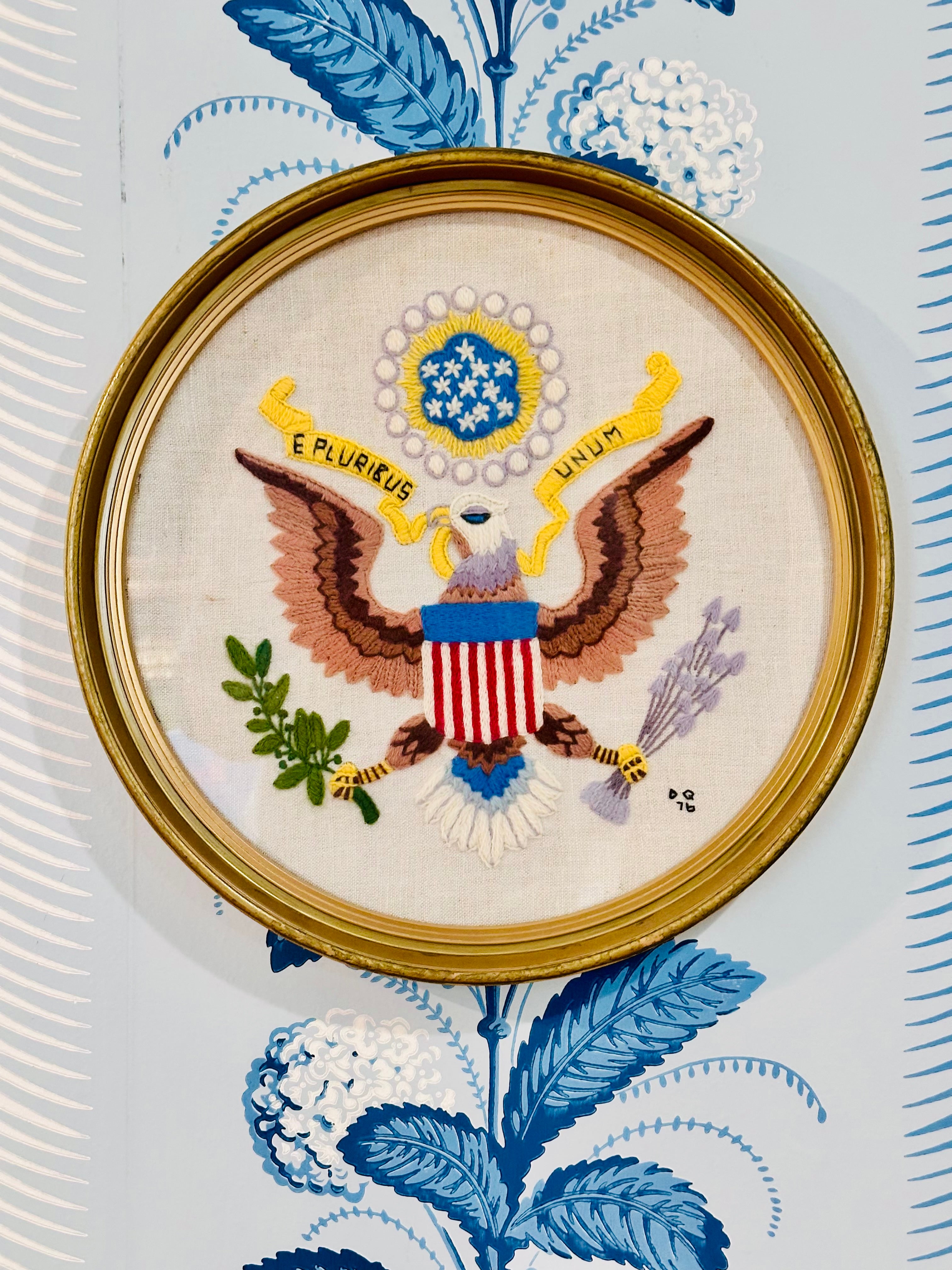 Magnificent Bicentennial Crewel