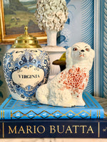Load image into Gallery viewer, Italian Mid-Century Modern Hand Painted Pup
