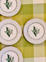 Load image into Gallery viewer, Set of 5 Royal Waverly Lilly of the Valley Plates
