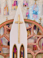 Load image into Gallery viewer, Art Fiala &amp; Laura Rice Cathedral Front - 15 inches
