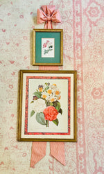 Load image into Gallery viewer, Large Vintage Waverly Harmony Chintz Willow &amp; Pearls Bow

