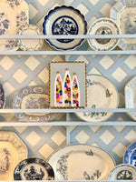 Load image into Gallery viewer, Magnificent Bobbin Trio of Cathedrals by Laura Rice
