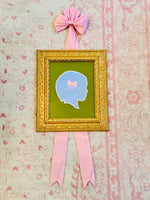Load image into Gallery viewer, The Classic Pink Willow &amp; Pearls Bow
