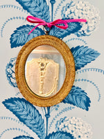 Load image into Gallery viewer, Vintage Petite Italian Gilded Mirror
