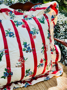 Pair of Vintage Chintz Waverly Shams