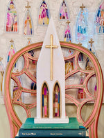 Load image into Gallery viewer, Art Fiala &amp; Laura Rice Cathedral Front - 15 inches
