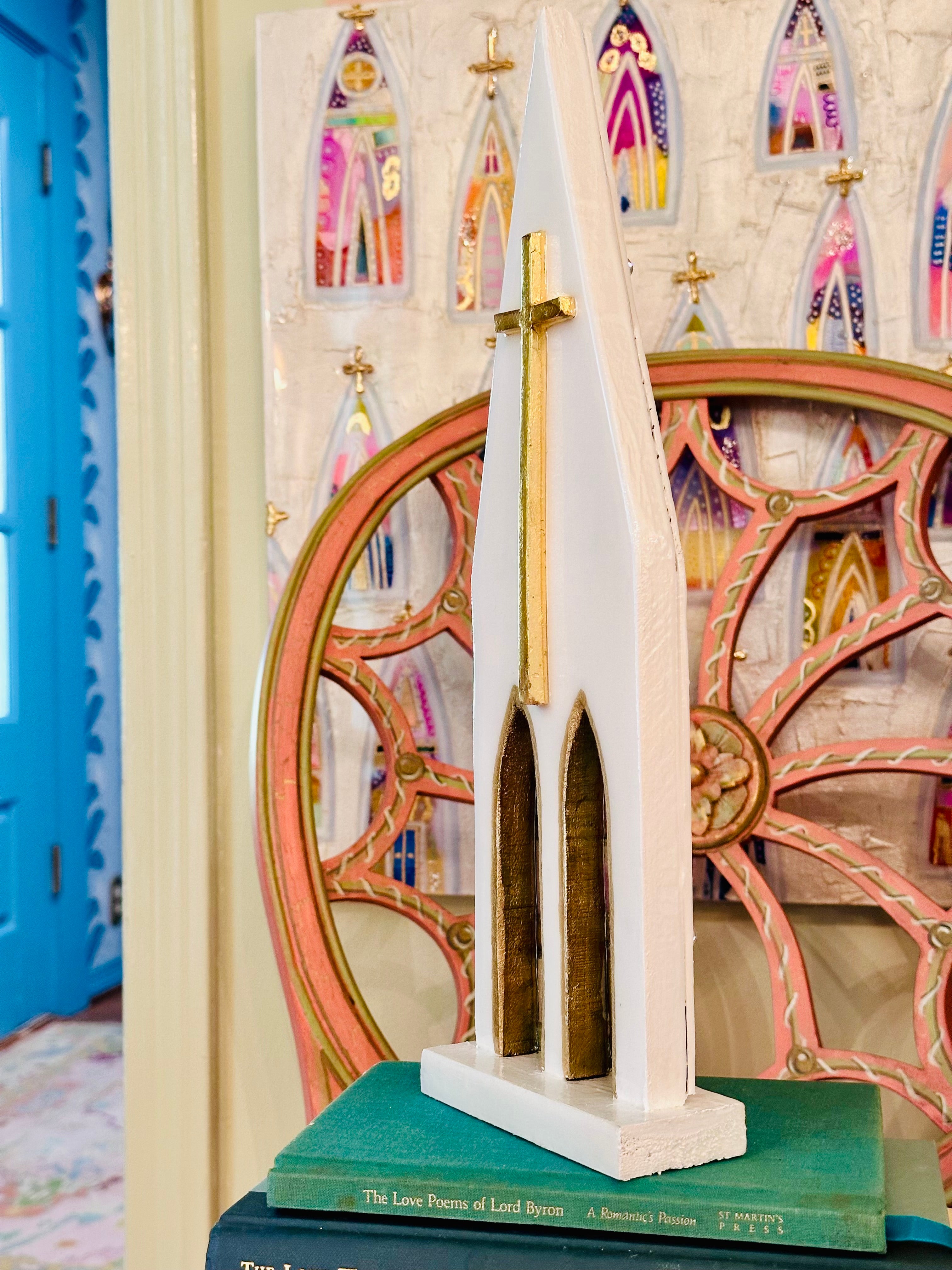 Art Fiala & Laura Rice Cathedral - 15 inches