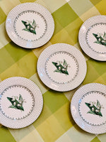Load image into Gallery viewer, Set of 5 Royal Waverly Lilly of the Valley Plates
