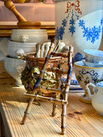 Load image into Gallery viewer, Vintage Burnt Bamboo Easel
