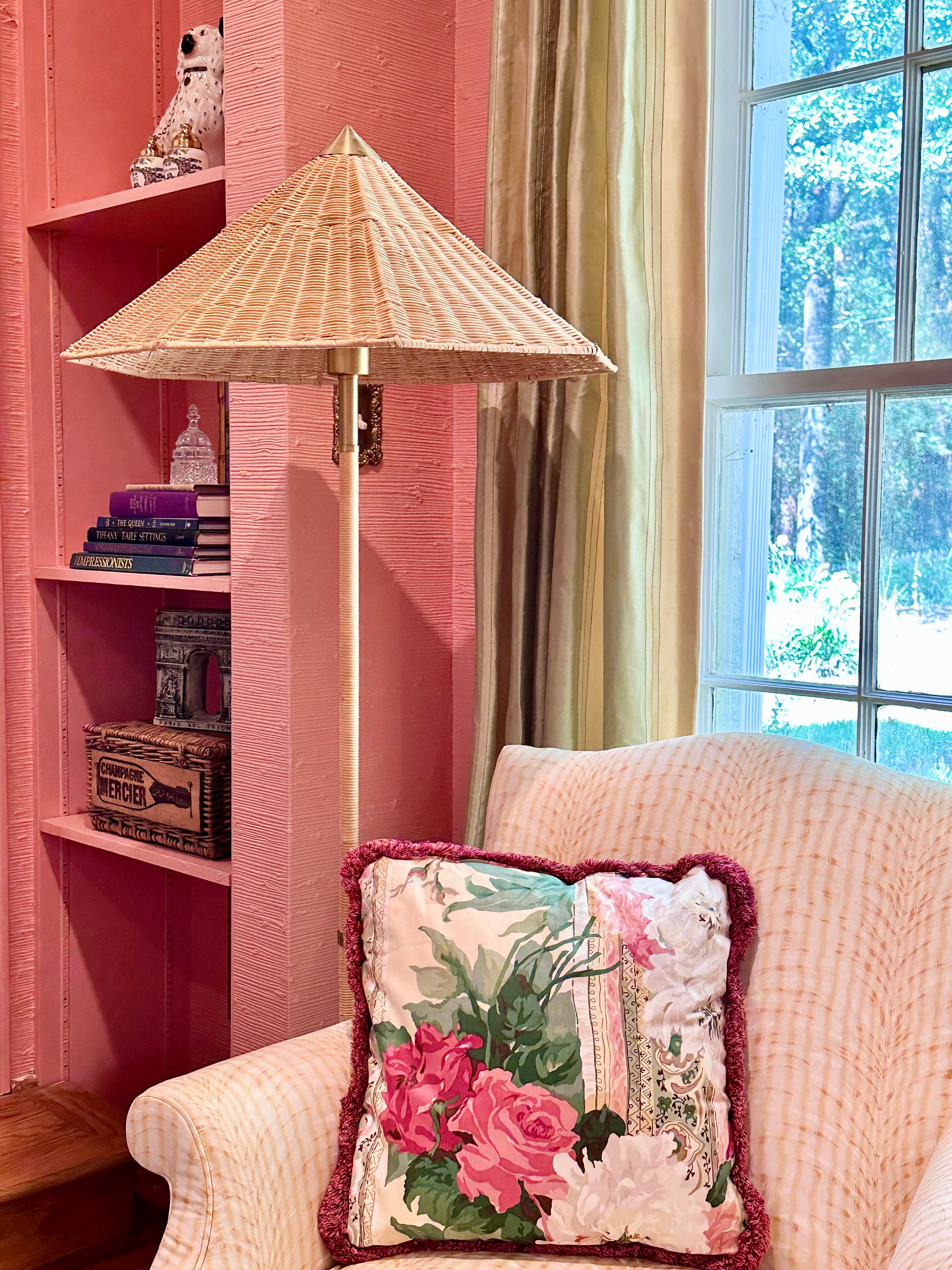 Enchanting Custom Chintz Pillow