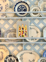 Load image into Gallery viewer, Magnificent Bobbin Trio of Cathedrals by Laura Rice
