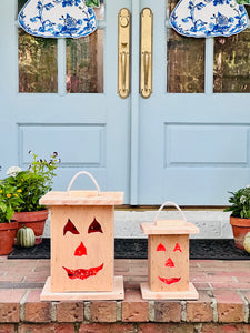 Petite Jack-o’-lantern Hand Crafted by Art Fiala