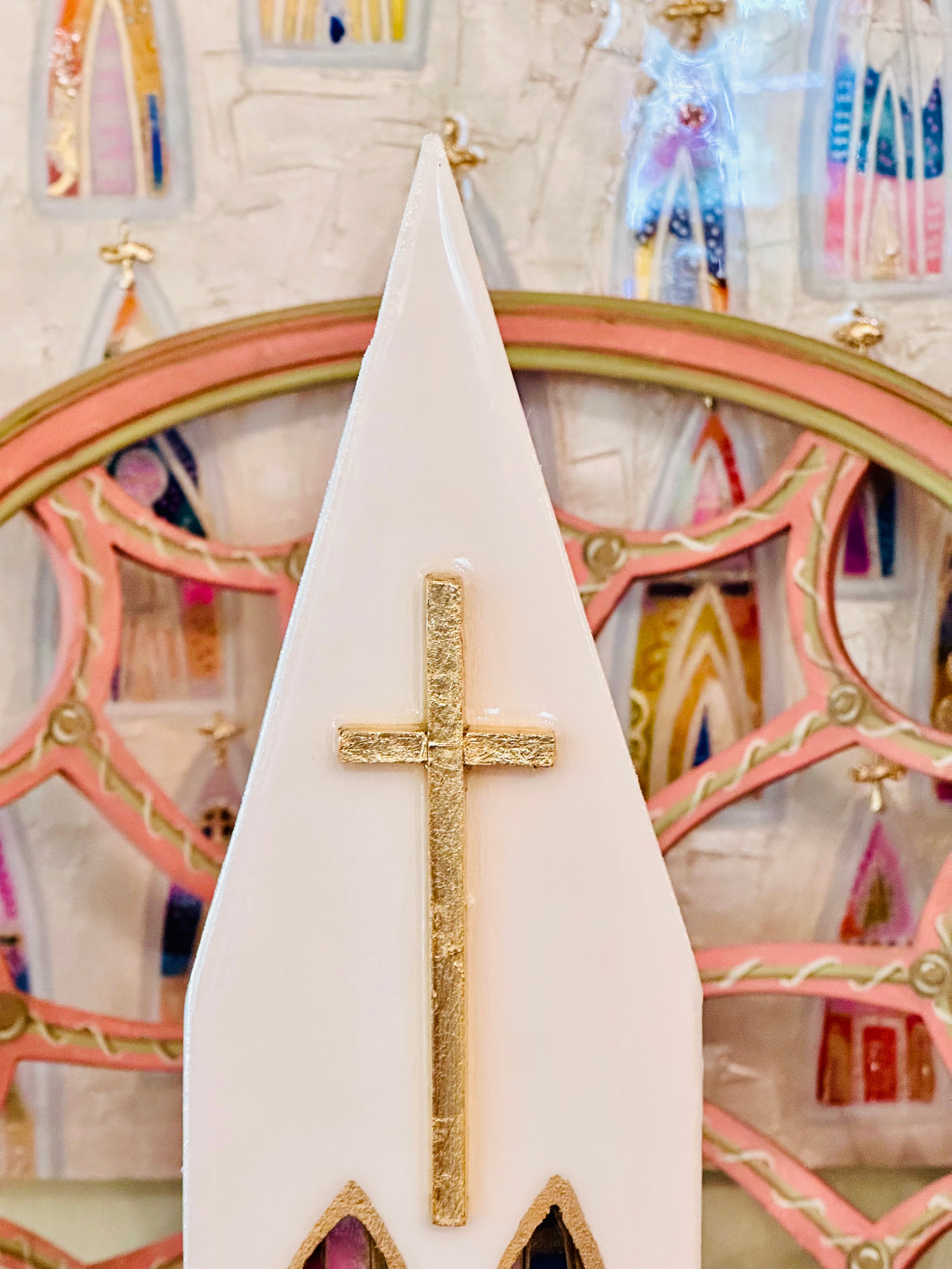 Art Fiala & Laura Rice Cathedral - 13 inches