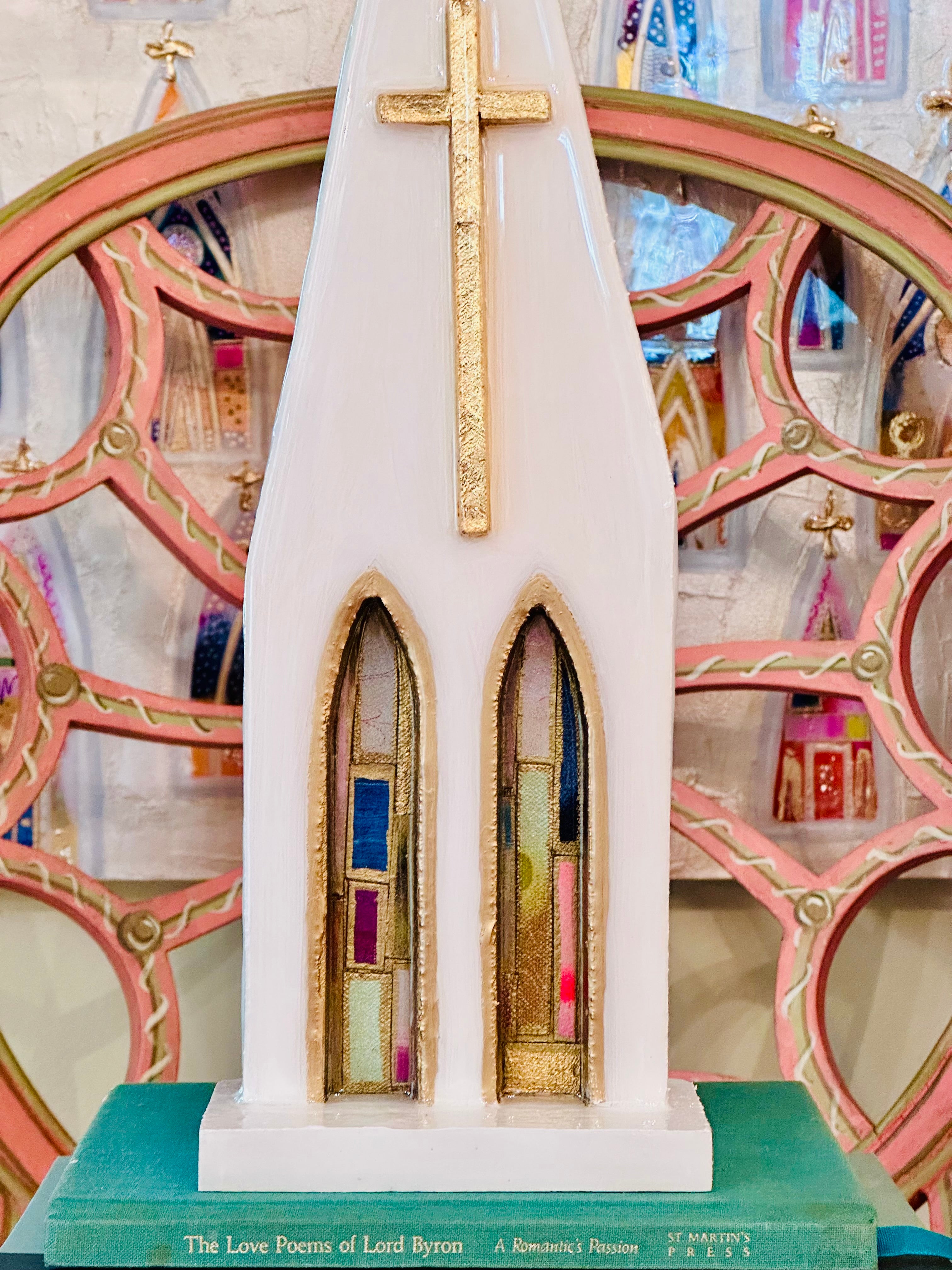 Art Fiala & Laura Rice Cathedral - 15 inches
