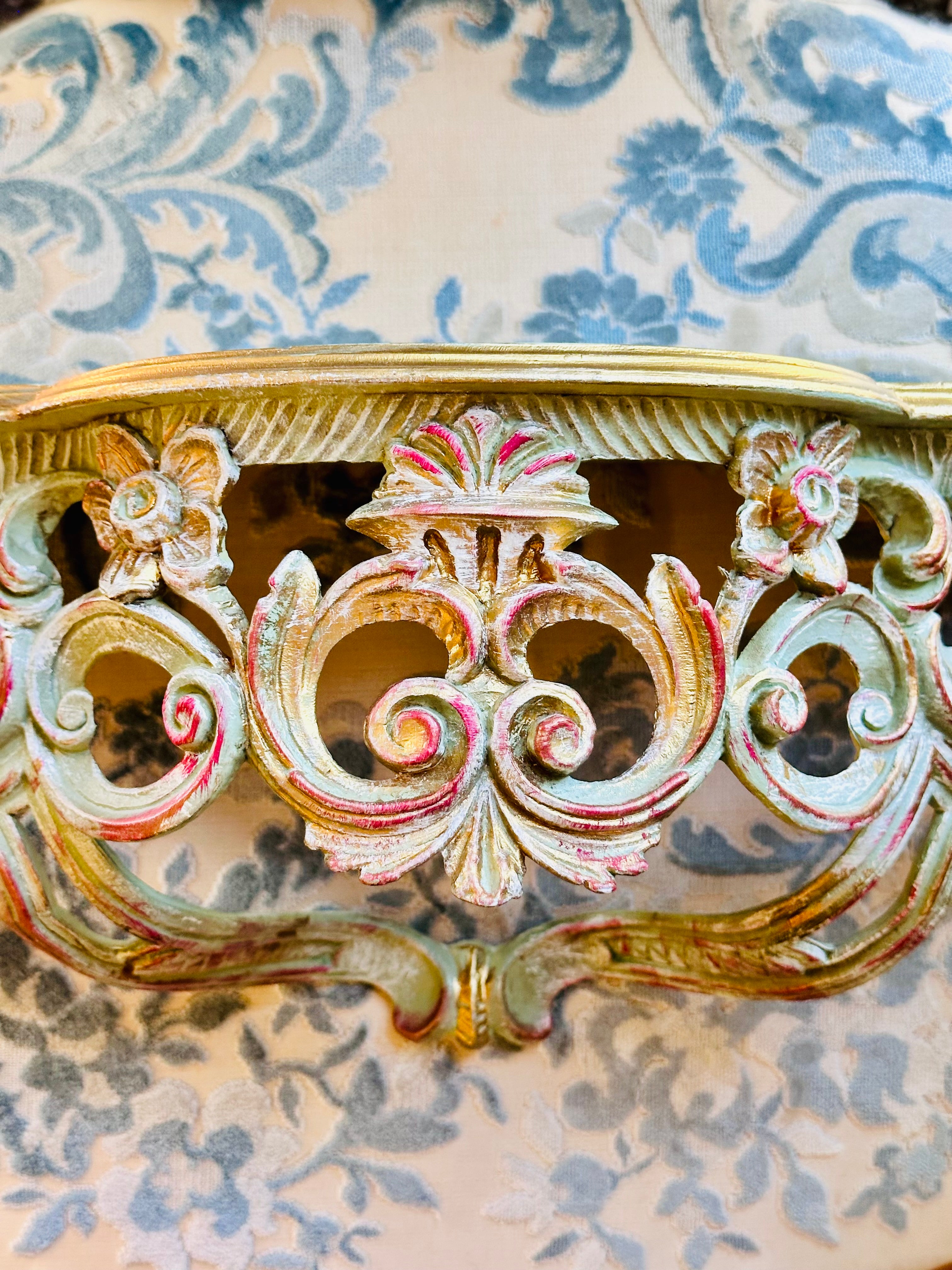 Ornate Large Italian Wall Shelf