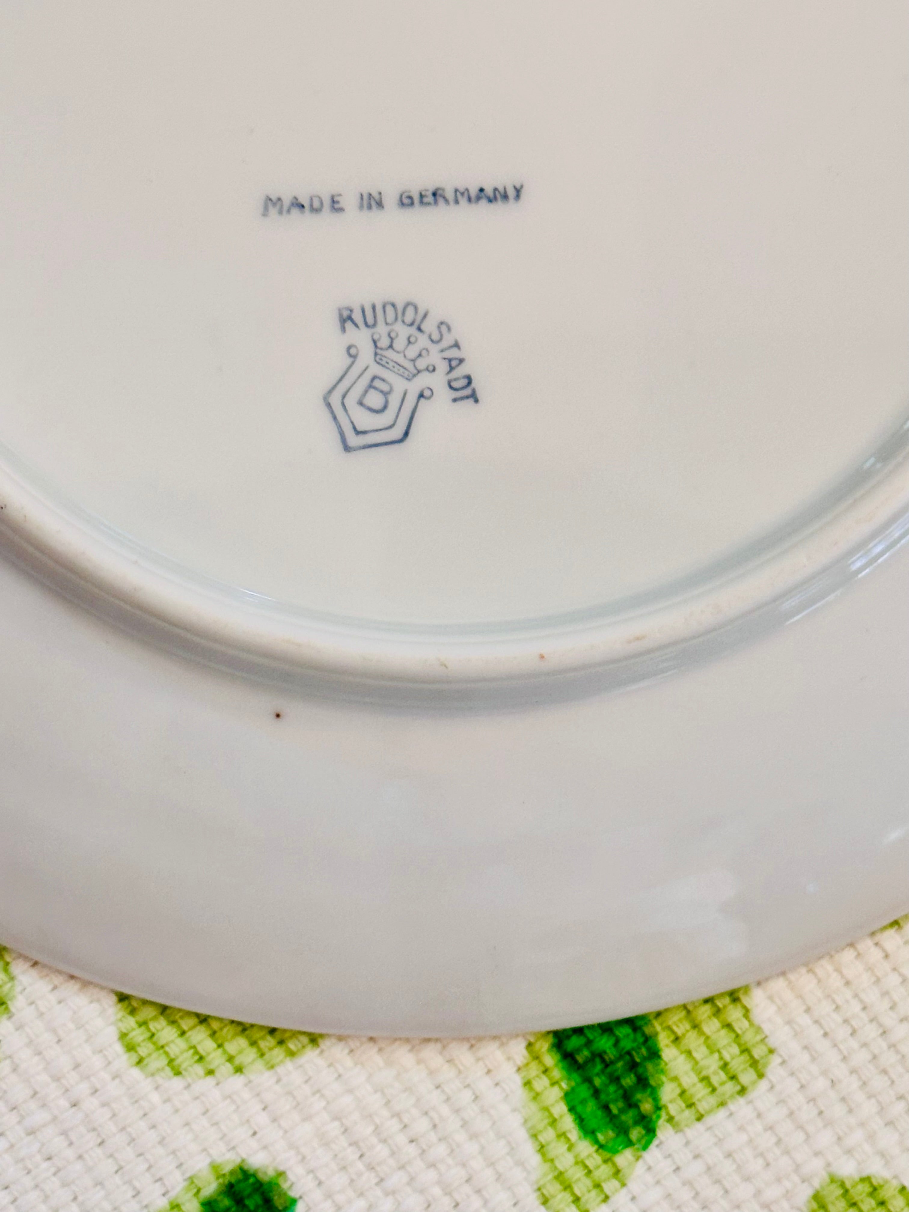 Set of 3 Antique Magnificent Bird Plates