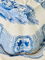 Load image into Gallery viewer, Antique (1829-1861) Bologna Adam’s &amp; Son’s Transferware Covered Dish
