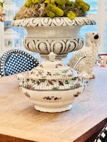 Load image into Gallery viewer, Antique Booth’s England Springtime Large Tureen with Ladle
