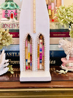 Load image into Gallery viewer, Art Fiala &amp; Laura Rice Beaded Full Cathedral
