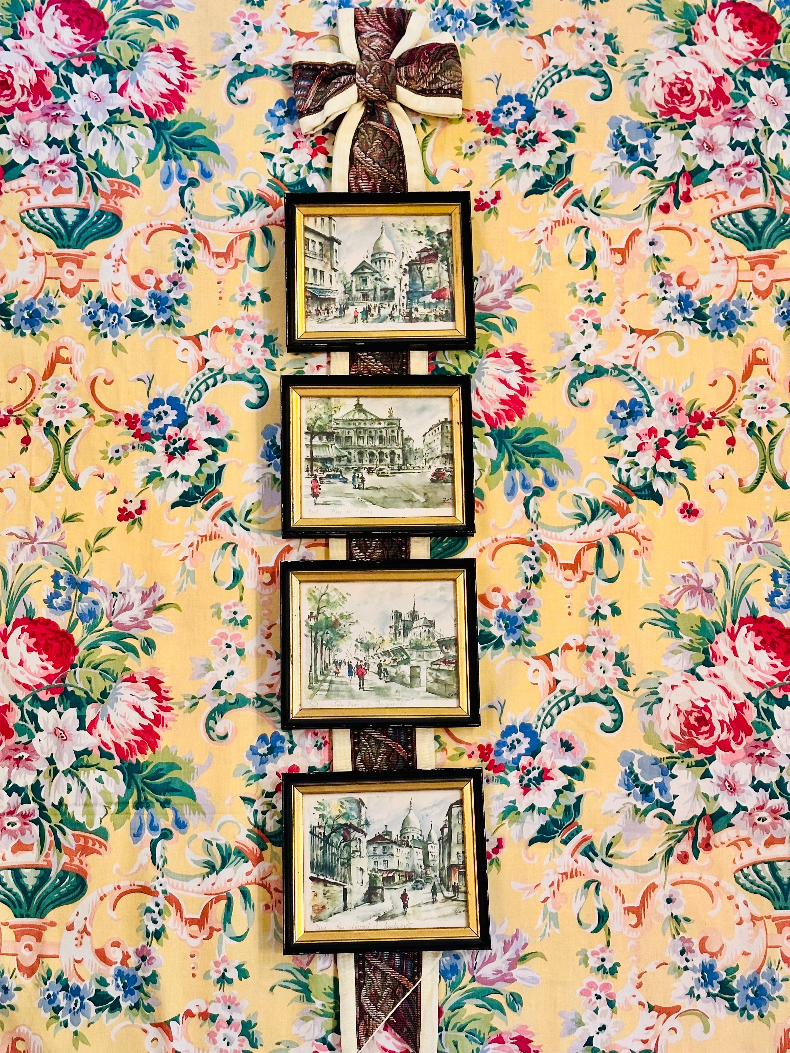Set of Four Parisian Prints