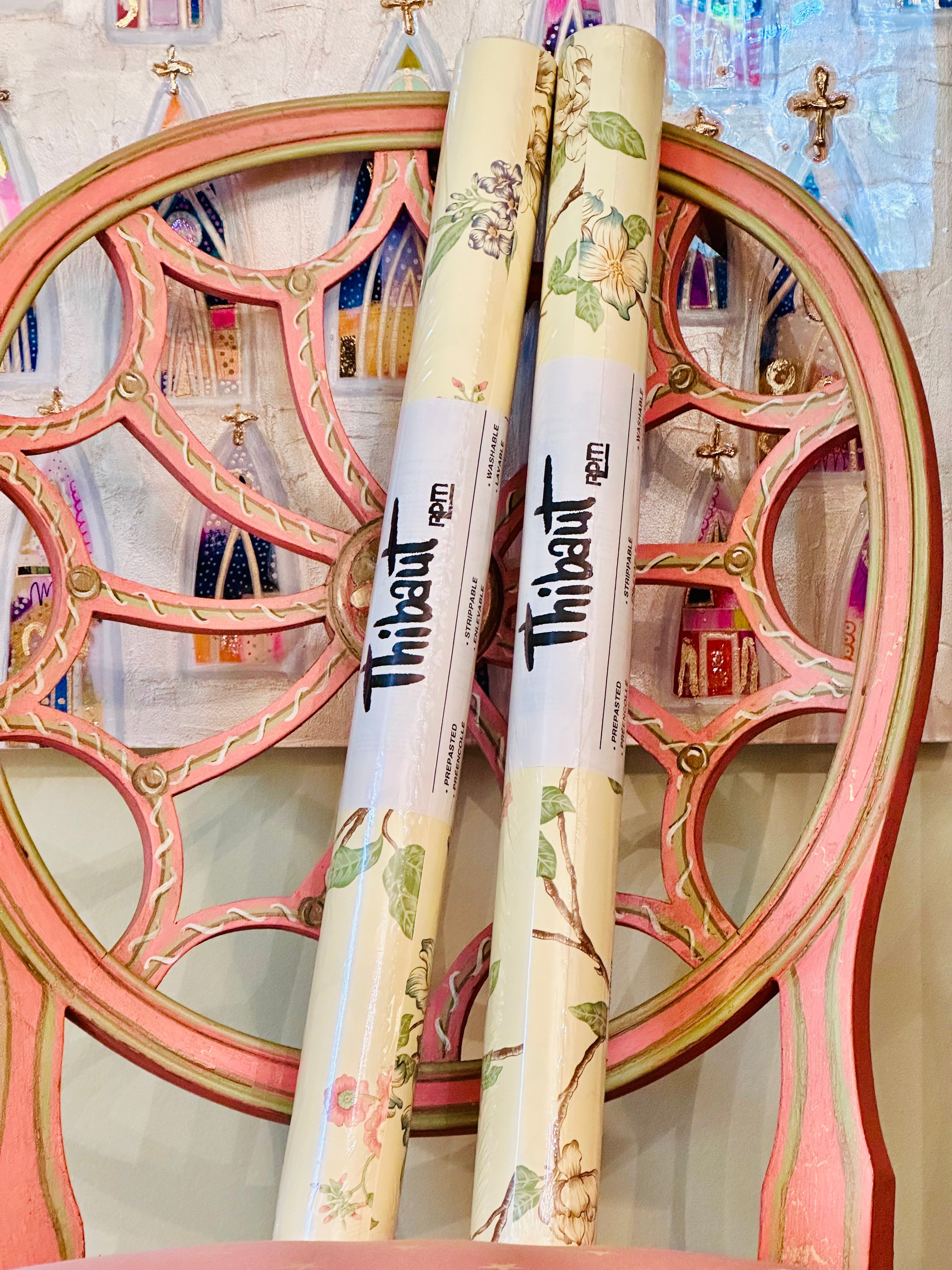 Thibaut Chinoiserie Double Rolls