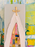 Load image into Gallery viewer, Laura Rice Collaged Cathedral
