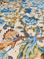 Load image into Gallery viewer, Magnificent Custom P. Kaufman 90 inch Round Skirted Table Cloth
