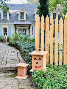 Petite Jack-o’-lantern Hand Crafted by Art Fiala